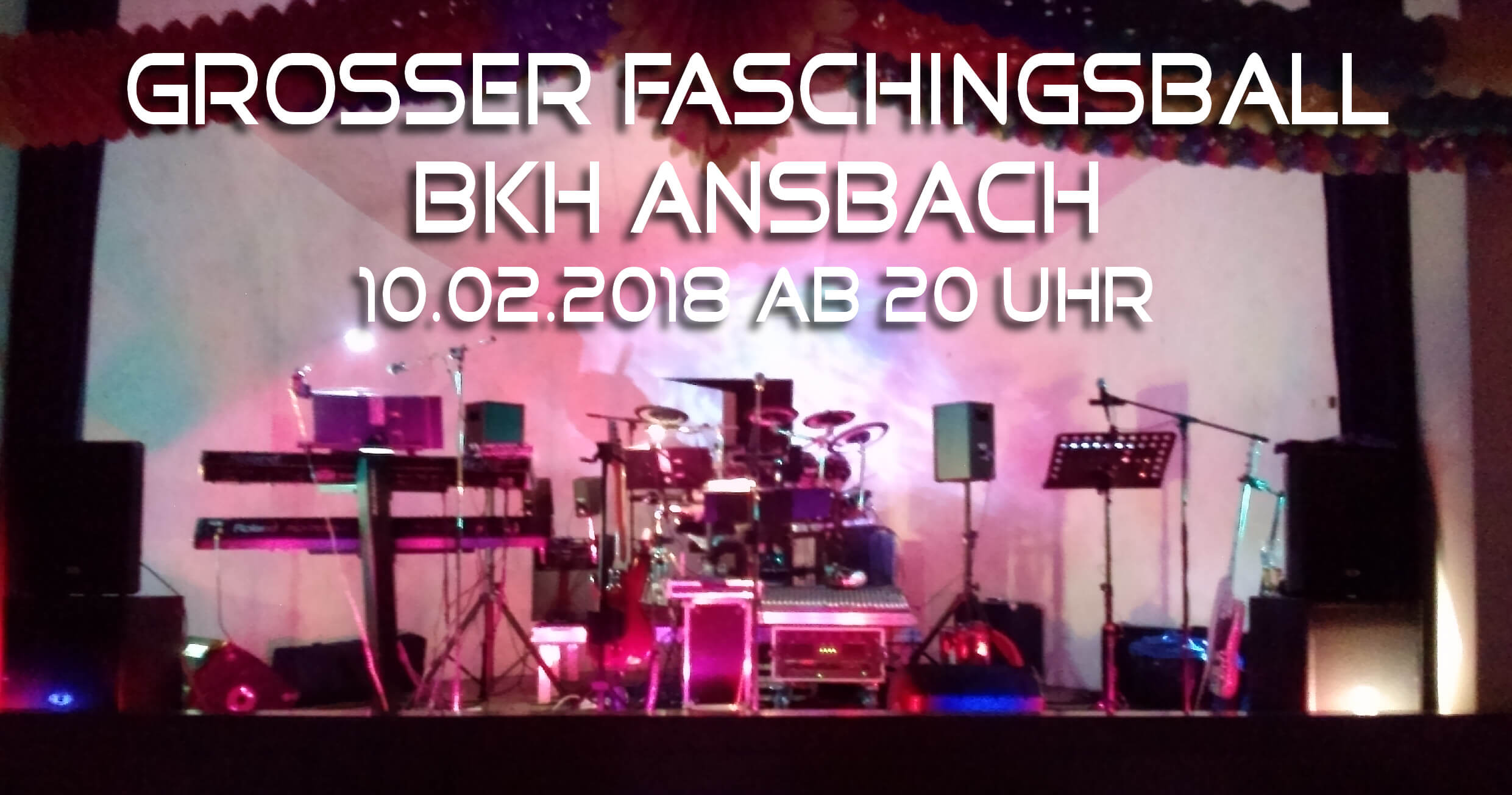 Faschingsball im BKH Ansbach 2018