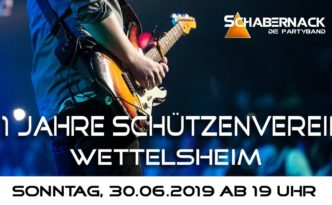 Schützenfest Wettelsheim 2019