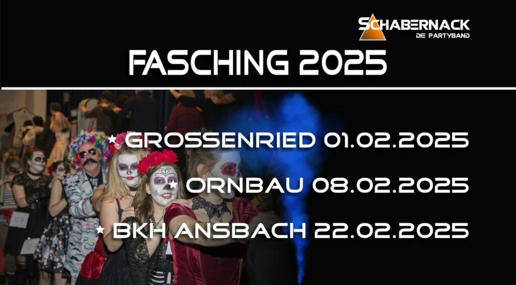 Schabernack - Die Partyband - Fasching 2025